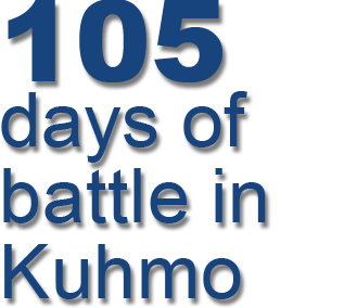 105 days of battle in Kuhmo
